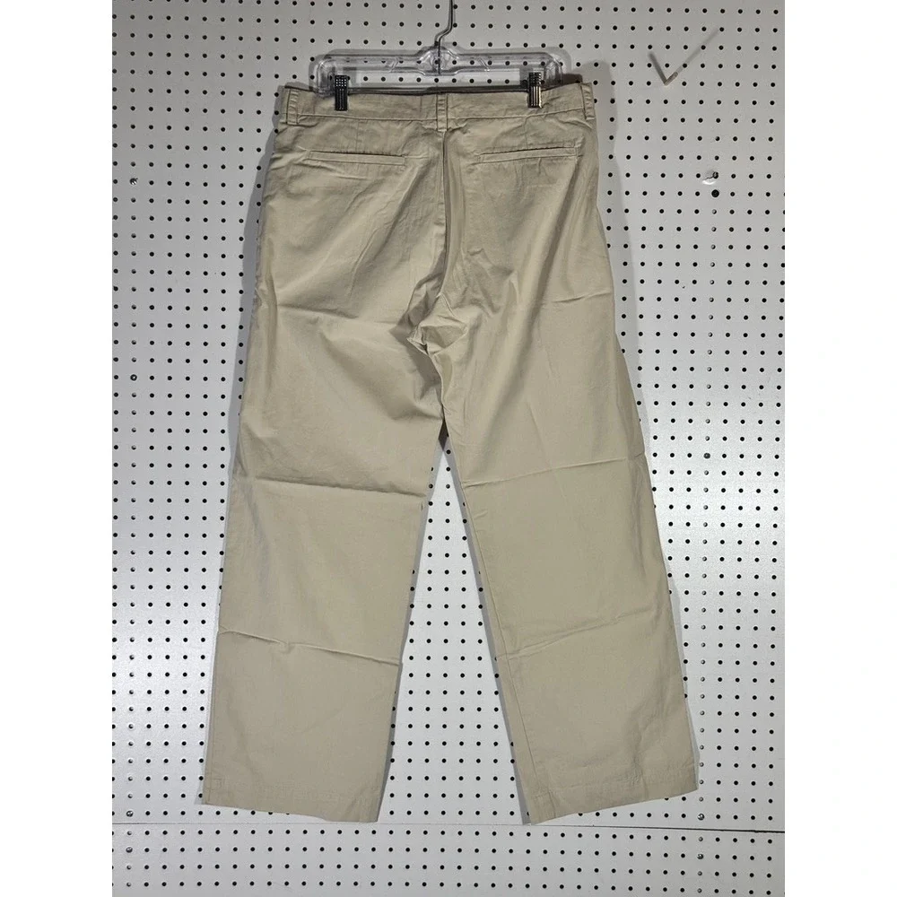 Vintage Banana Republic Y2K Khaki Chino Pants Mens 36R Tan Cotton Nylon 711929